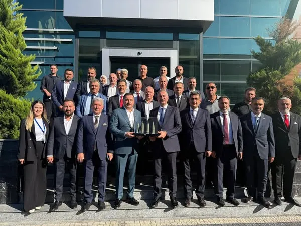 Sinerji A.Ş, Abdülhamit Gül’ü Kırıkkale’de Ağırladı