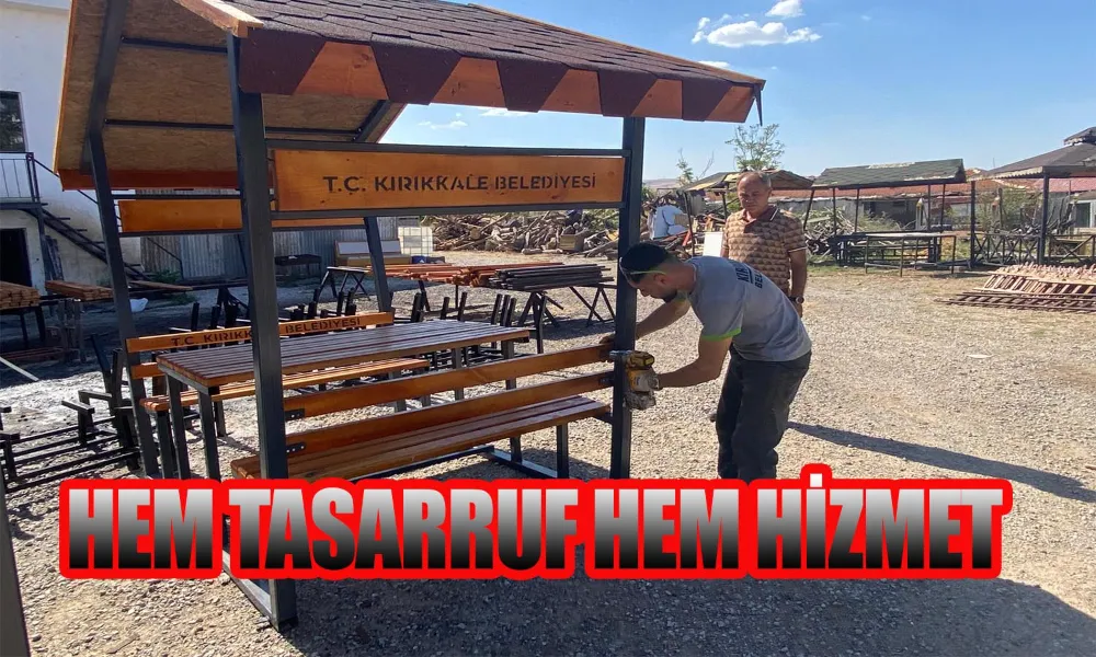 Kent Mobilyaları Artık Belediyenin Atölyesinden Çıkıyor