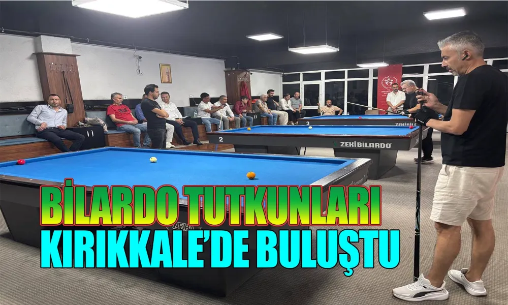 Bilardo Masasında Kıyasıya Rekabet!