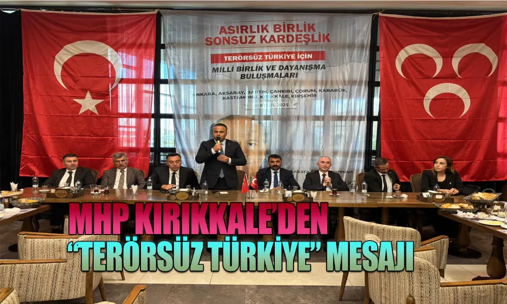Bahçeli’nin Projesine Kırıkkale’den Tam Destek
