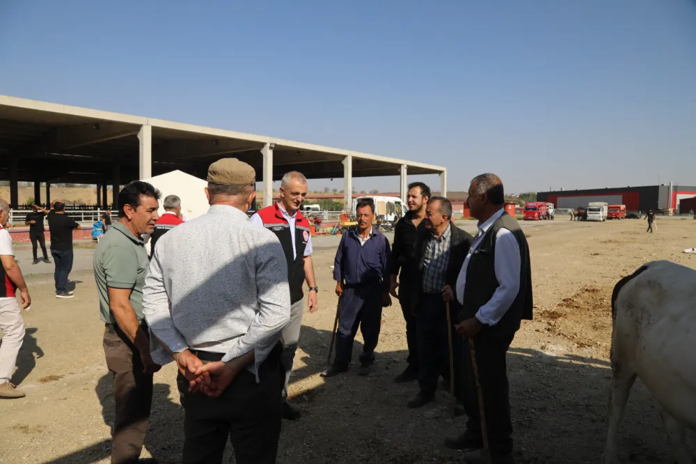 Kırıkkale Hayvan Pazarı Yeniden Hizmete Açıldı