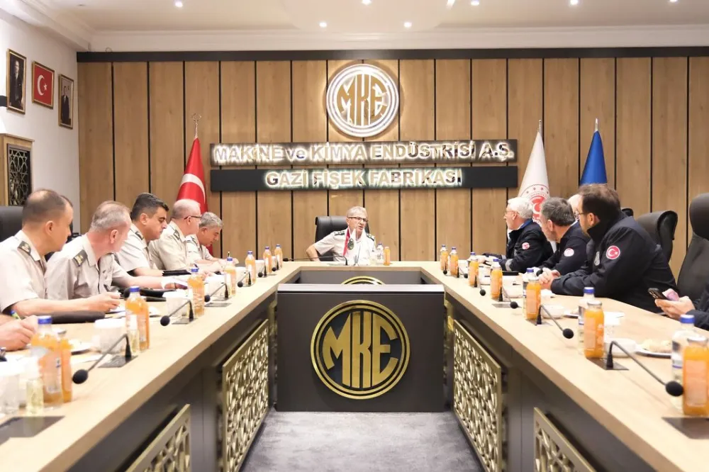 MKE’nin Gücü Komutan Tokel’e Tanıtıldı