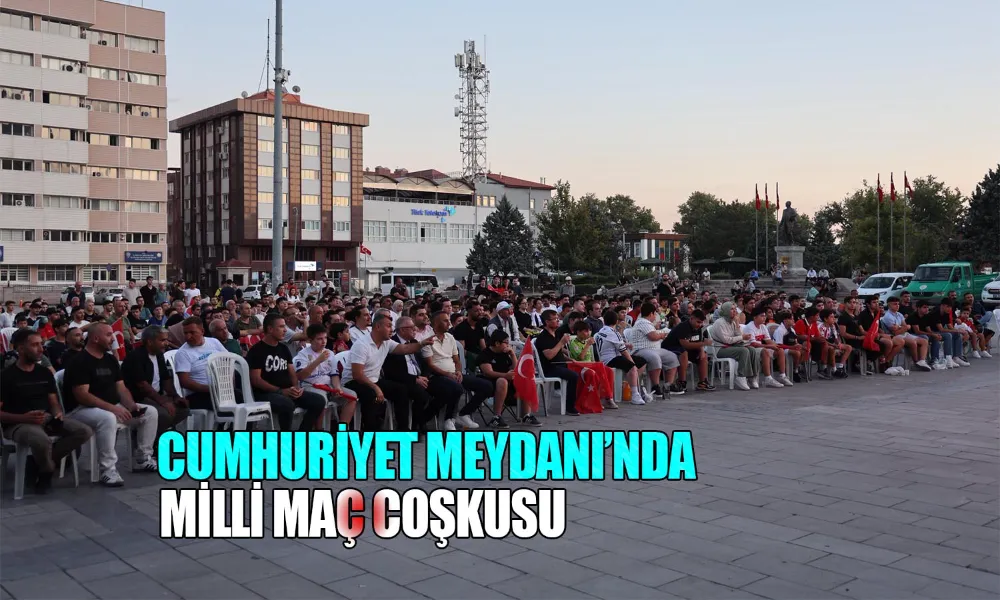 A Millî Takım Galibiyetini Meydanda İzlediler