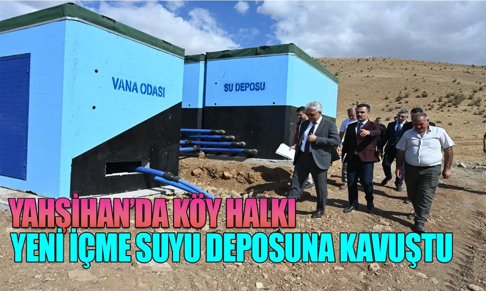 Mahmutlarşarklısı Köyü’ne Modern İçme Suyu Yatırımı
