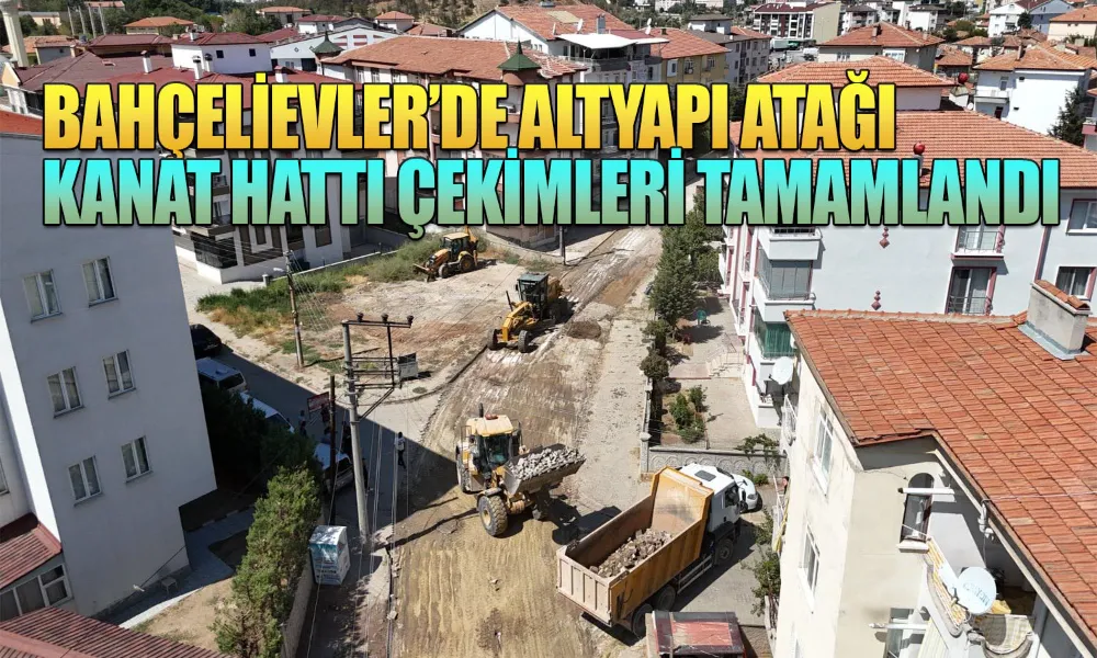 Bahçelievler Mahallesi’nde Altyapı Yatırımı Tam Gaz