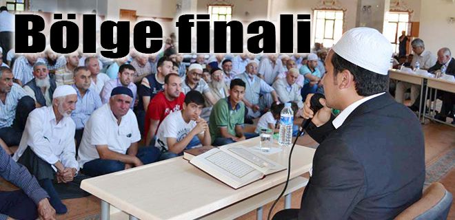 Bölge finali ilimizde yapıldı