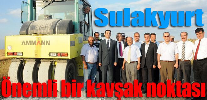 Sulakyurt kavşak noktasında 