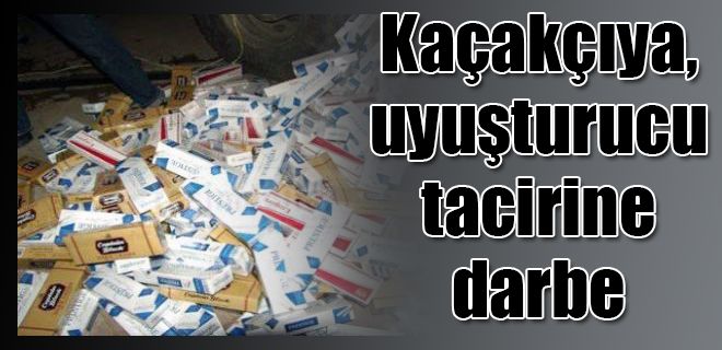 Kaçak uyuşturucu hapa el konuldu