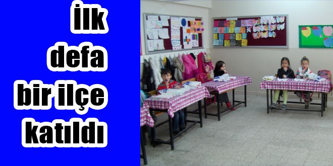 İlk defa bir ilçe katıldı