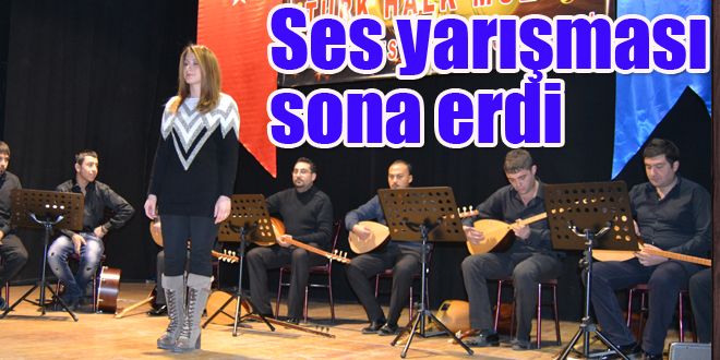 Ses yarışması sona erdi 