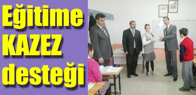 Eğitime Kazez desteği