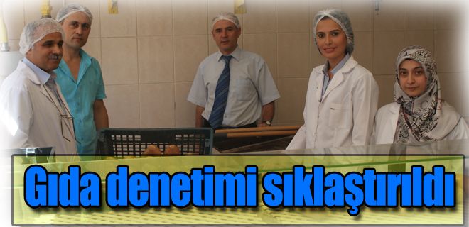 Gıda denetimleri sıklaştırıldı