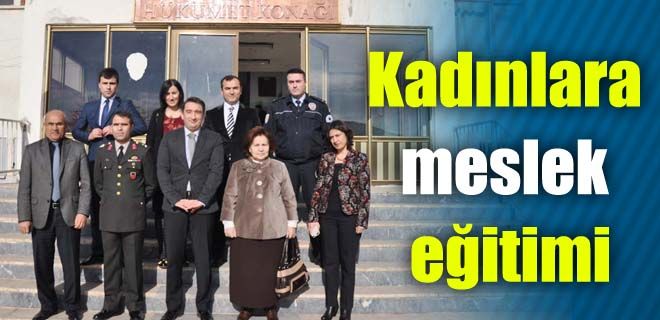 Kadınlara meslek eğitimi 