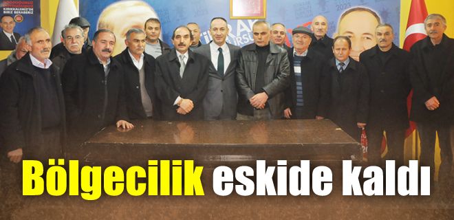 Bölgecilik eskide kaldı