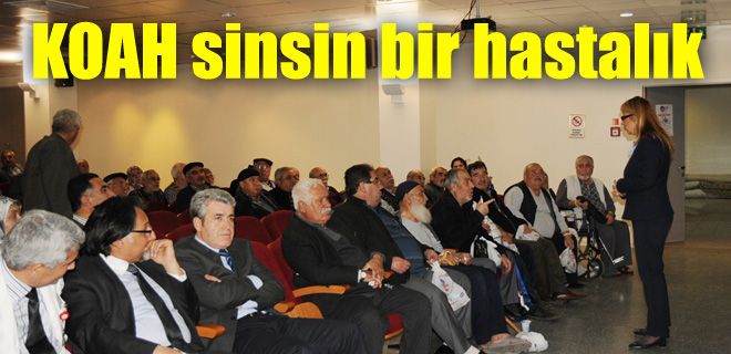 KOAH sinsi bir hastalıktır