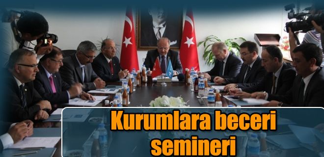 Kamu kurumlarına beceri semineri