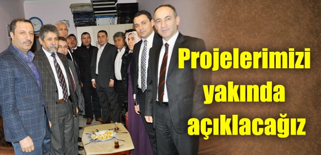 Projelerimizi yakında açıklayacağız 