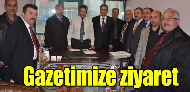 Oğuz boyu federasyonu gazetemizi ziyaret etti 