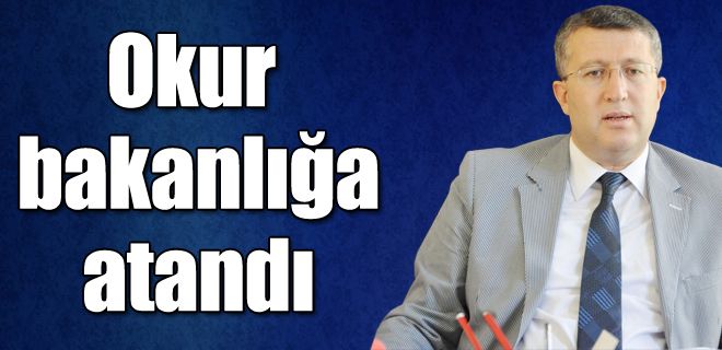 Okur bakanlığa atandı