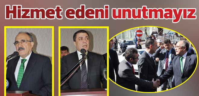 Biz hizmet edeni unutmayız 