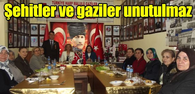 Şehitlerimiz ve gazilerimiz unutulmaz