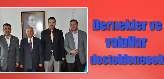 Dernek ve vakıflar desteklenecek 