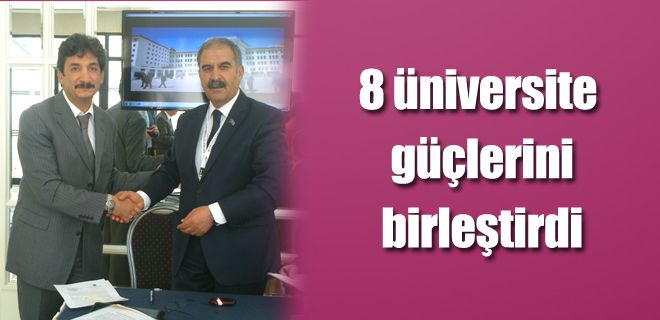 8 üniversite güçlerini birleştirdi