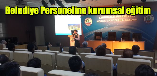 Belediye Personeline kurumsal eğitim