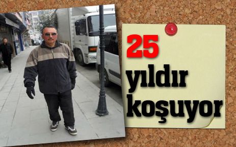 25 yıldır güne koşarak başlıyor