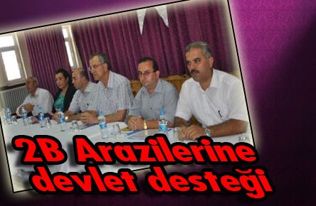 2B Arazilerine devlet desteği