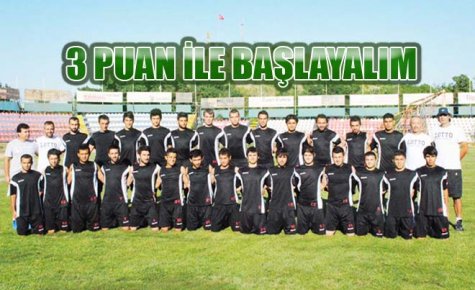 3 PUAN İLE BAŞLAYALIM