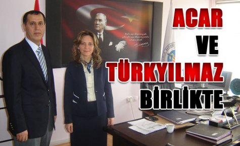 ACAR VE TÜRKYILMAZ BİRLİKTE POZ VERDİLER