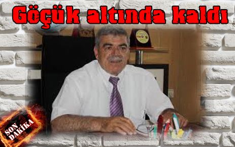 Ağca göçük altında kaldı