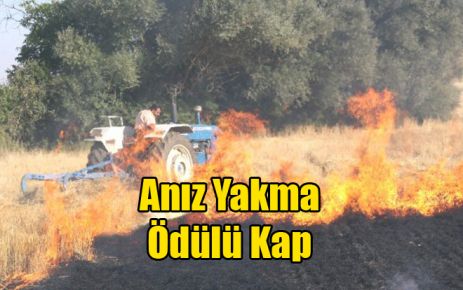 Anız Yakma Ödülü Kap 