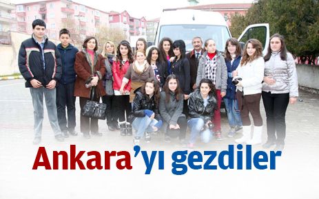 Ankara?yı gezdiler