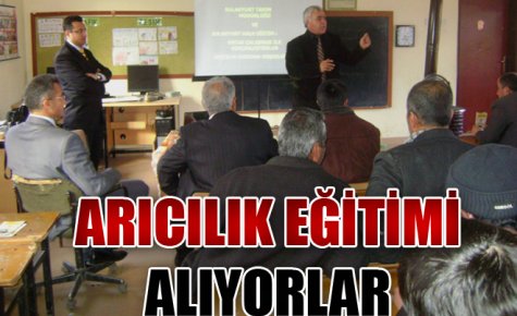 ARICILIK YETİŞTİRİCİLİĞİ KURSU AÇILDI 