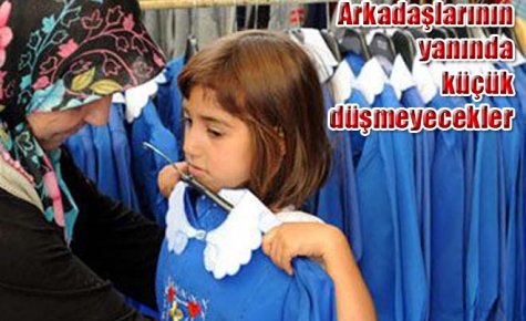 Arkadaşlarının yanında küçük düşmeyecekler