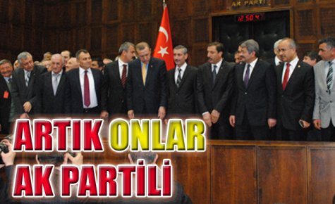 ARTIK ONLAR AK PARTİLİ