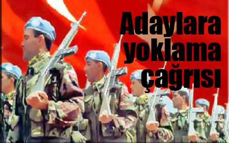 Asker adaylarına uyarı