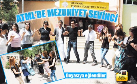 ATML?DE MEZUNİYET SEVİNCİ