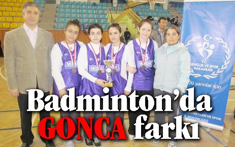 Badminton?da Gonca farkı