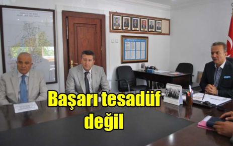 Başarı tesadüf değil 