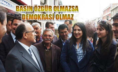 BASIN ÖZGÜR OLMAZSA DEMOKRASİ OLMAZ