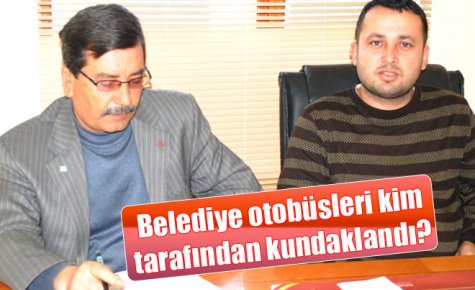 Belediye otobüsleri kim tarafından kundaklandı?