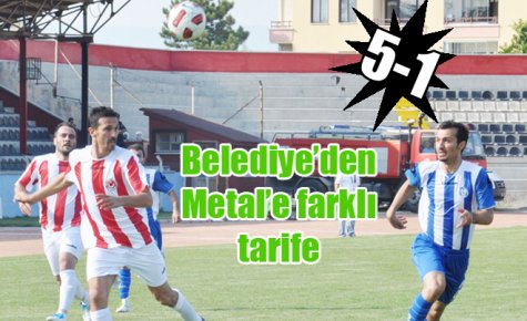 Belediye?den Metal?e farklı tarife 