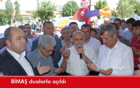 BİMAŞ dualarla açıldı