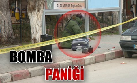 BOMBA SANILDI, İÇ ÇAMAŞIRI ÇIKTI