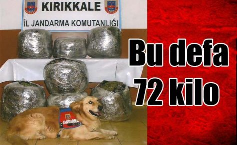 Bu defa 72 kilo