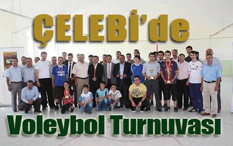 Çelebi?de voleybol turnuvası