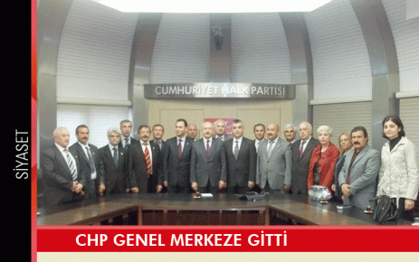 CHP genel merkeze gitti